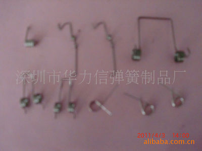 【供应各种扭力弹簧】价格,厂家,图片,通用弹簧,惠州市华力信五金弹簧制品-